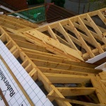 roof stripped bare